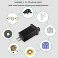 thumbnail image 3 of 24V 0.3A Plug LED Light Strip Power Supply LED Transformer Plug Adapter IP44 Waterproof Christmas Lamp Adapter PLUG, 3 of 5