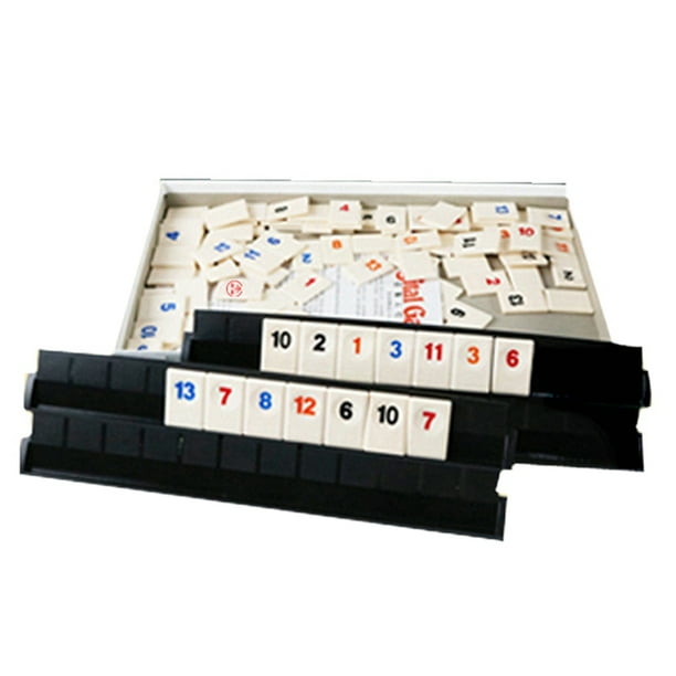 Mahjong Israelí EstáNdar, Mahjong Digital, Rummy CláSico, Accesorios para Juegos de Mesa Multijugador para Fiestas Informales, B