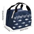 thumbnail image 1 of Cartoon Printed Lunch Bag Insulated Thermal Cool Bags Picnic Food Box Supply, 1 of 9
