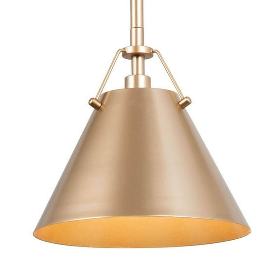 LNC Modern Dimmable Matte Gold Pendant Light