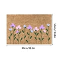 thumbnail image 3 of Natural Coir Door Mat Mat for Front Door Indoor Front Door Rugs Indoor Entrance Non-Slip Outdoor Indoor Entrance Low Profile Front Doormat Perfect for Indoor and Outdoor Use, 16x24 Inch, 3 of 4