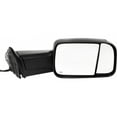 thumbnail image 4 of For Dodge Ram 2500 2010 Mirror Passenger Side | Power | w/ Towing Package | w/ Signal & Puddle Lamp | Textured | CH1321315 | 55372070AH, 4 of 6