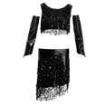 thumbnail image 1 of Traje Moderno de Baile de Salón Zulema Blusa Guantes Vestido de baile de salón, 1 of 8