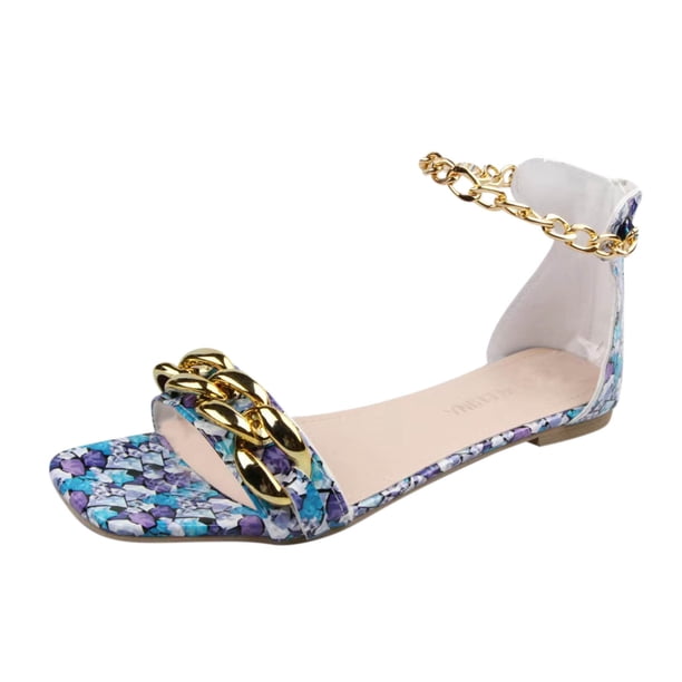 Amzcrzy Zapatos de mujer,Zapatos de mujer,Zapatillas de mujer, Sandalias planas de mujer, sandalias de playa para mujer, zapatillas casuales antideslizantes de verano Sandalias Mujer Zapatillas De Ca