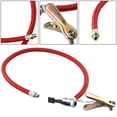 thumbnail image 2 of Bike Bicycle Inflator Hose Motorcycle Air Pump Tube with Clip Uk Nozzle 60cm, 2 of 8
