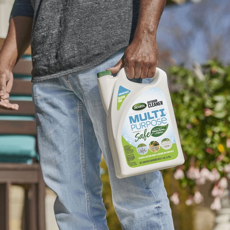 【O.T.C】 Scotts, Outdoor Cleaner Plus OxiClean Refill Concentrate, 1 gal