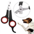 thumbnail image 3 of Herramienta de aseo Tijeras para uñas mascota pájaro loro animales pequeños accesorio para pájaros loros pequeños mango negro y rojo, 3 of 5