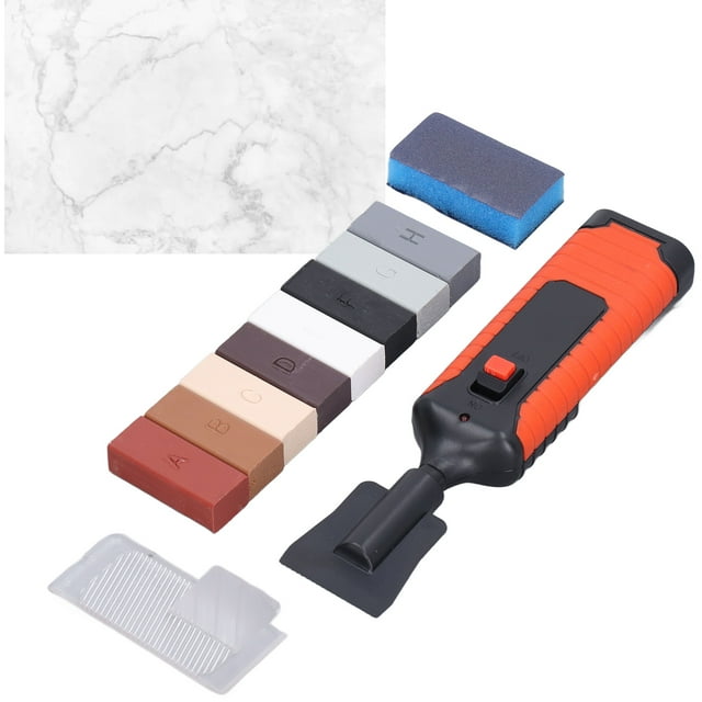 Herramientas De Reparación De Piedra, Bloque De Cera Multifuncional Para Reparación De Azulejos Con Bloques De Esponja Para Restauración Del Hogar