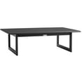 thumbnail image 4 of Afuera Living 4 Piece Black Aluminum Outdoor Seating Set with Dark Gray Cushions, 4 of 8