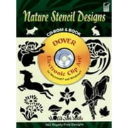 Nature Stencil Designs CD-ROM and Book [With CDROM] [Paperback - Used]