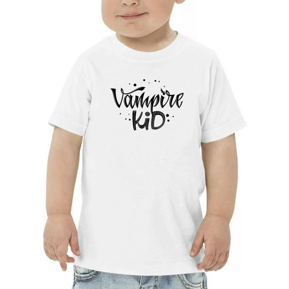 Vampire Kid Halloween T-Shirt Toddler -Image by Shutterstock,  4 Toddler