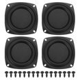 thumbnail image 1 of Uxcell 2 Pcs Radiateur Passif 3 Pouces Membrane de Caisson de Basses pour Remplacement de Haut-Parleur, 1 of 5