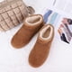 thumbnail image 1 of Botas de nieve para mujer, botines cálidos de invierno, botines cómodos antideslizantes, botas con forro de piel sintética resistentes al agua para deportes al aire libre, 1 of 9