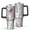 Black-1, variant on Modern 40oz Tumbler– Stainless Steel Insulated Tumbler with Handle and Straw, Large Capacity Travel Cup for Hot & Cold Drinks
