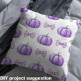 thumbnail image 2 of Castle Fairy Purple Pumpkin Fabric by the Yard 10 Yards for Teens,Kawaii Bowknot Room Decor Fabric by the Yard,Autumn Fall Fabric for Sewing,Ultra Soft Home Decor, 2 of 6