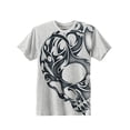 thumbnail image 3 of Hanes Men's Skull Tattoo Graphic Tee Tatt/Light Steel 3XL, 3 of 3