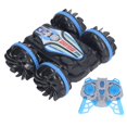 thumbnail image 3 of Coche acrobático RC anfibio con carga USB y control remoto de 2,4 G de doble cara para niños, 3 of 15