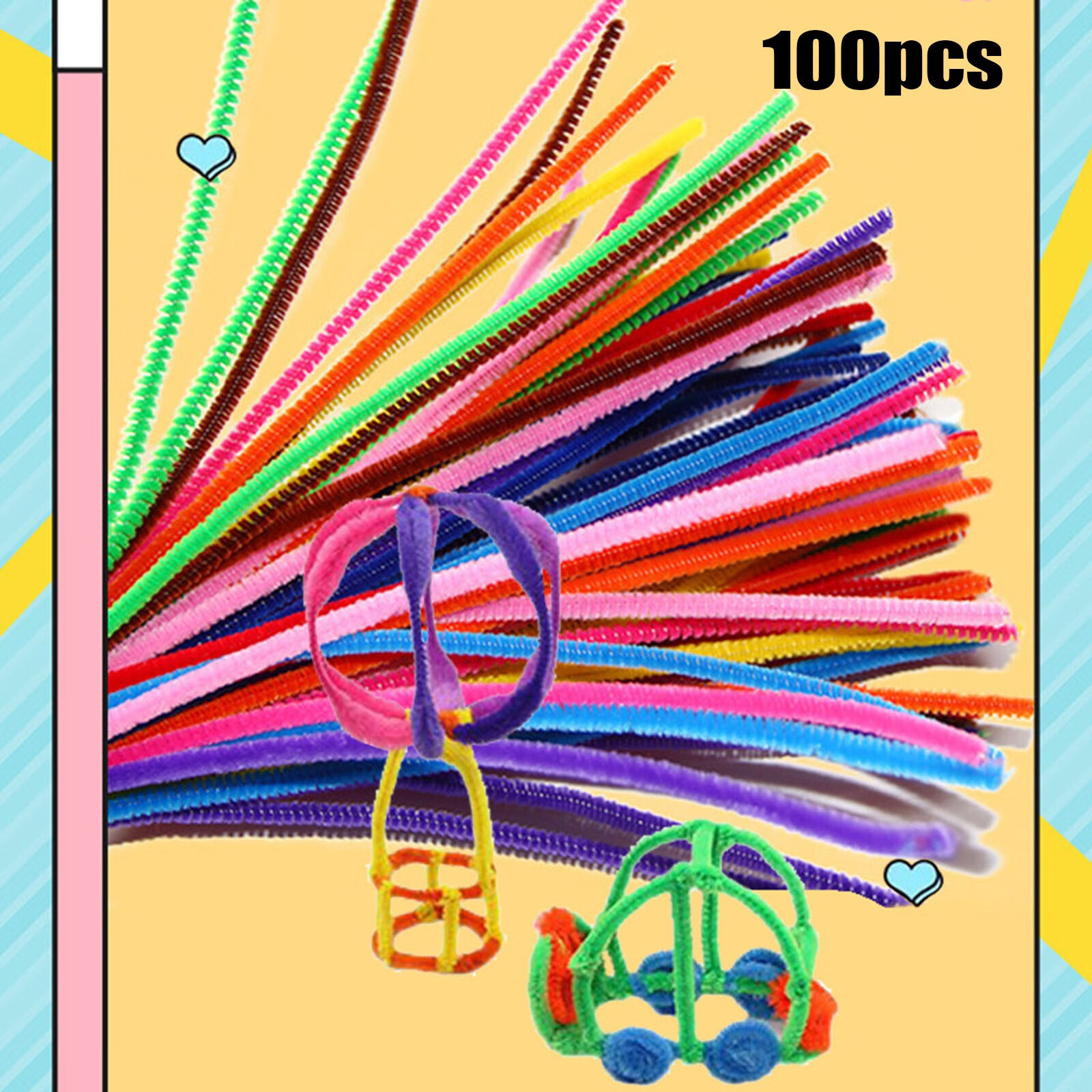 Pipe Cleaner Craft Set Creative Assorted Craft Supplies DIY Accessories