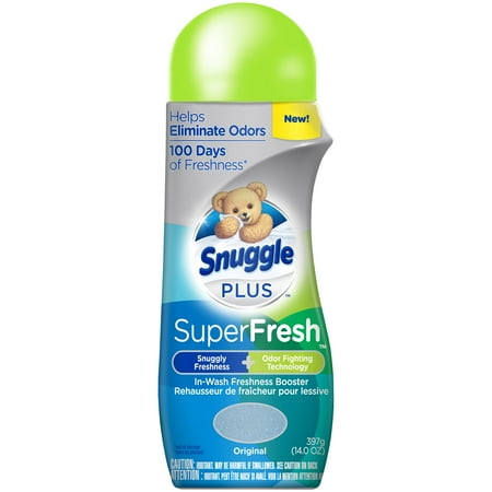 (3 pack) Snuggle Plus SuperFresh In-Wash Freshness Booster, Original, 14 Ounce (3 pack)