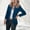 Navy women long sleeve blazer a1, variant on thefmos Women's Long Sleeve Button Down Blazer for Women Fall Winter Business Work Open Front Solid Casual Jackets Trendy Office Blazers Loose Fit Comfy Outerwear, Beige 2XL
