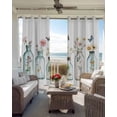 thumbnail image 6 of Pastoral Floral Blackout Curtains for Bedroom Living Room Darkening Curtains 54 Inch Long Colorful Flowers Butterflies Garden Short Curtain for Small Window Treatment Grommet Drapes 52"x54"x2, 6 of 9