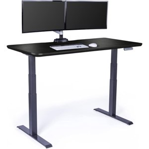 Vari 60” x 30 VariDesk Electric Height Adjustable Standing Desk Computer Table Black