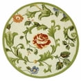 thumbnail image 3 of Safavieh Chelsea Georgiana Bordered Wool Area Rug, Ivory, 4' x 4' Round, 3 of 12