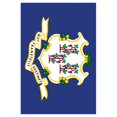 thumbnail image 1 of Toland Home Garden 1010310 Connecticut State Flag 28 x 40 Inch Decorative, House 28" x40", 1 of 1