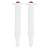 HIBIBUD 2 Pcs Pop-up Bouncing Turkey Thermometer Timer Grill Temp Grill Meat Thermometer Dial Meters Outdoor BBQ Smoker Temp