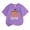 AB334 Light Purple, variant on Bainana Child Girls Halloween T-Shirts Size 4-5 Years Cozy Pumpkin Letter Print Short Sleeve Tees Festival Clothes Beige