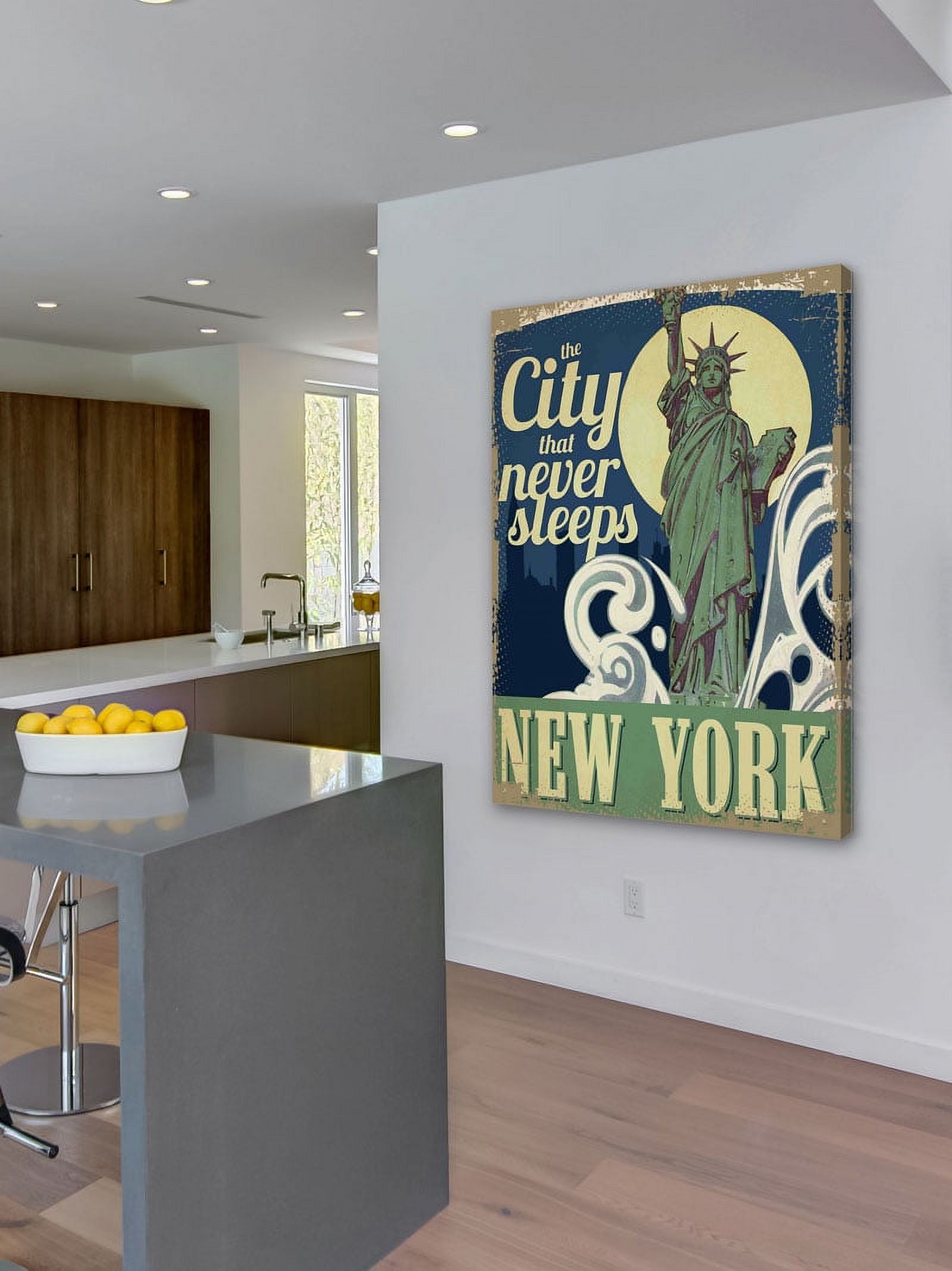 Marmont Hill "The City that Never Sleeps" Painting Print on Canvas