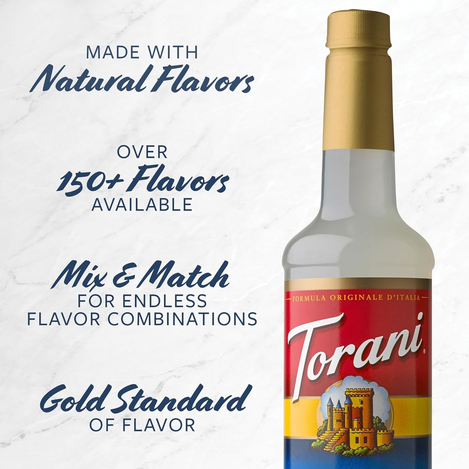 Pack of 6, Torani Irish Cream Syrup, 25.4 fl oz