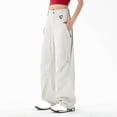 thumbnail image 7 of IFNWSV Womens Work Pants High Waisted Solid Waterproof Windproof Outdoor Cargo Long Trousers with Pockets White 2XL, 7 of 7