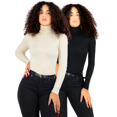 thumbnail image 1 of Set De 2 Sueteres Mujer De Cuello Alto Unitalla Sueteres Dama Sweaters, 1 of 5