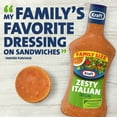 thumbnail image 4 of Kraft Zesty Italian Salad Dressing Family Size 24 fl oz Bottle (Pack of 4), 4 of 5