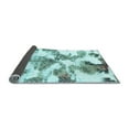 thumbnail image 2 of Ahgly Company Indoor Rectangle Abstract Light Blue Modern Area Rugs, 6' x 9', 2 of 4