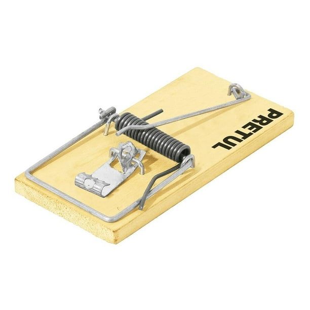 Ratonera 4' Madera Bolsa Con 2 Pzas Pretul Pretul RAT-4M