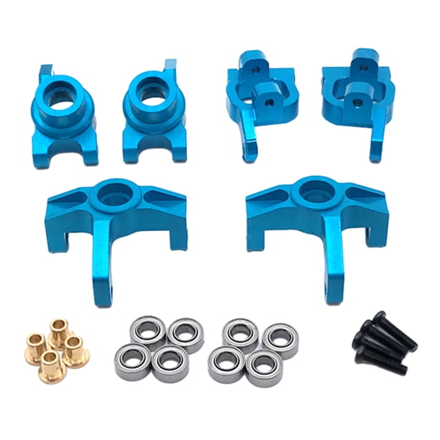 Bujes C Tholdsy de aleación de aluminio para 1/14 Wltoys 144010 Azul