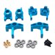 thumbnail image 1 of Vogacara RCGOFFLOW 6 piezas de aleación de aluminio pesos pesados C Hubs para 1/14 bloques de ruedas Wltoys 144010 RC pieza de coche RC Kits de construcción modelo Azul, 1 of 6