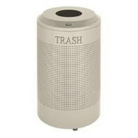 Rubbermaid Commercial Products DRR24TSS 26 Gallon Silhouettes Decorative Round Recycling Trash Container by RUBBERMAID COMMERCIAL PROD.