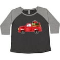 thumbnail image 3 of Inktastic Christmas Red Vintage Truck with Presents Women's Plus Size T-Shirt, 3 of 5