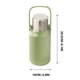 thumbnail image 3 of Insulated Stainless Steel Water Bottle 316 Double-Layer | Tea Separation Kettle | 32oz Large Capacity 800ml | Leak-Proof | Portable Handle Strap | Hot & Cold Thermal Flask | Outdoor Hiking Travel, 3 of 6