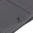 thumbnail image 5 of ZENSTYLE Quality Sleeping Full/Twin Size Cotton Weighted Blanket 48 x 72", 15lbs Deep Grey, 5 of 6