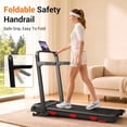 thumbnail image 5 of SONITU Walking Pad with 15% Auto Incline & Handle, 2.5HP Under Desk Treadmill for Home, 300LBS Capacity, Remote Control & LED Display, 5 of 10