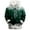 Green, variant on Women's Christmas Hoodie 2025 Trendy Long Sleeve Trim Snowflake Graphic Hooded Sweatshirt with Pockets Xmas Pullover Top