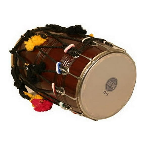 banjira Dhol, Synthetic and Goatskin Heads