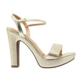 thumbnail image 1 of Zapatilla Vizzano 6292200 tacón Alto plataforma Piel dorado 24, 1 of 17