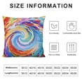 thumbnail image 5 of Heduofu Colorful Throw Pillow Covers Pillow Case Square Case Cushion Home for Bedroom Sofa Decor,Available In Various Sizes, 5 of 5