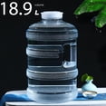 thumbnail image 3 of tamizeot Large Water Storage Bottle Tank Carrier BPA Free Camping Emergency Clear 18.9L, 3 of 4