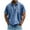 Blue, variant on Fnooota Big & Tall Men's Casual Polo Shirts, Pullover Fashion Summer Collared Short Sleeve Tops Navy Size 4XL
